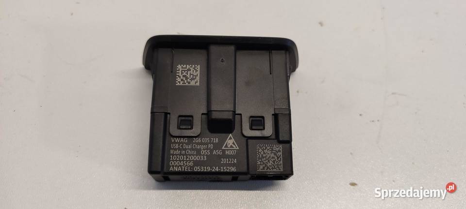 VW TAYRON TIGUAN III GNIAZDO PORT USB 2G6035718