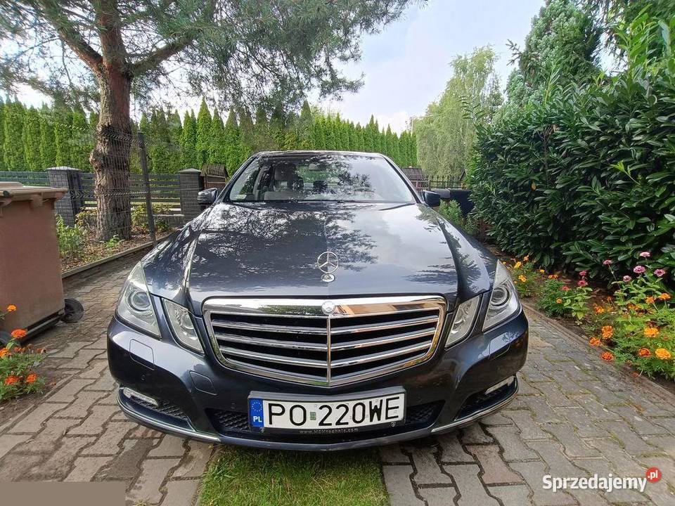 Mercedes Klasa E 250 CDI 204 2009r nieuszkodzony Klasa E Rokietnica