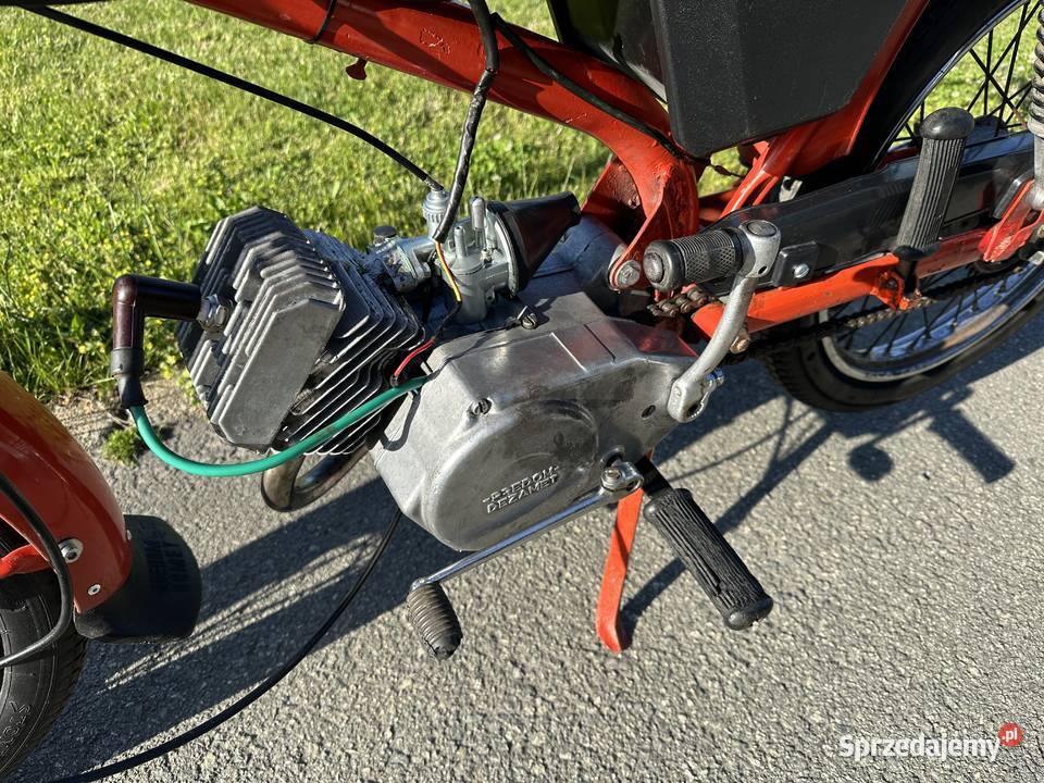 Motorower Romet Ogar 205 1987r Dezamet 023 uszkodzony