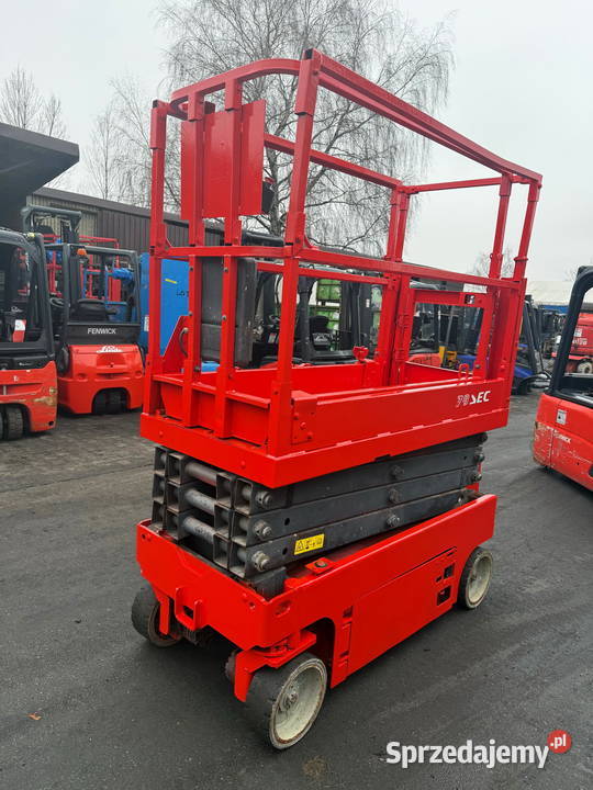 mała zwyżka nożycowa podnośnik elektryczny sprzedam