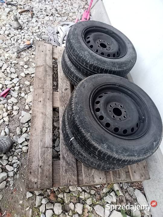 Opony plus felgi stalowe Fiat Panda Wadowice