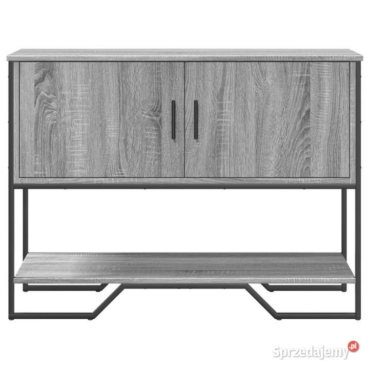 Stolik konsolowy szary dąb sonoma 100x35x745 Warszawa