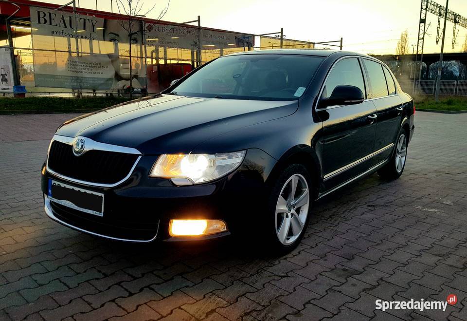 koda Superb Skoda Superb II Platinium 20 tdi DSG Pruszcz Gdański