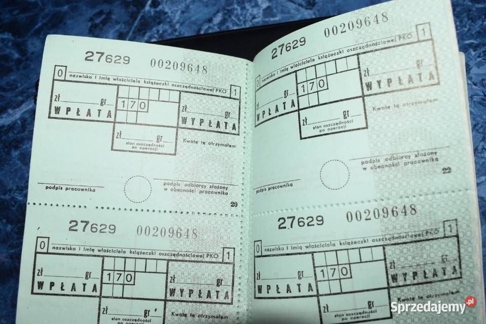 PKO książeczka oszczędnościowa 1987 r Oddział w Chełmno sprzedam