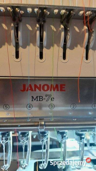 Hafciarka Janome mb7 mazowieckie