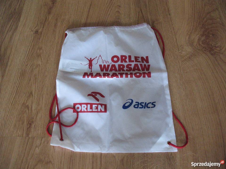 Plecak sportowy worek Orlen Warsaw Marathon ASICS ORLEN