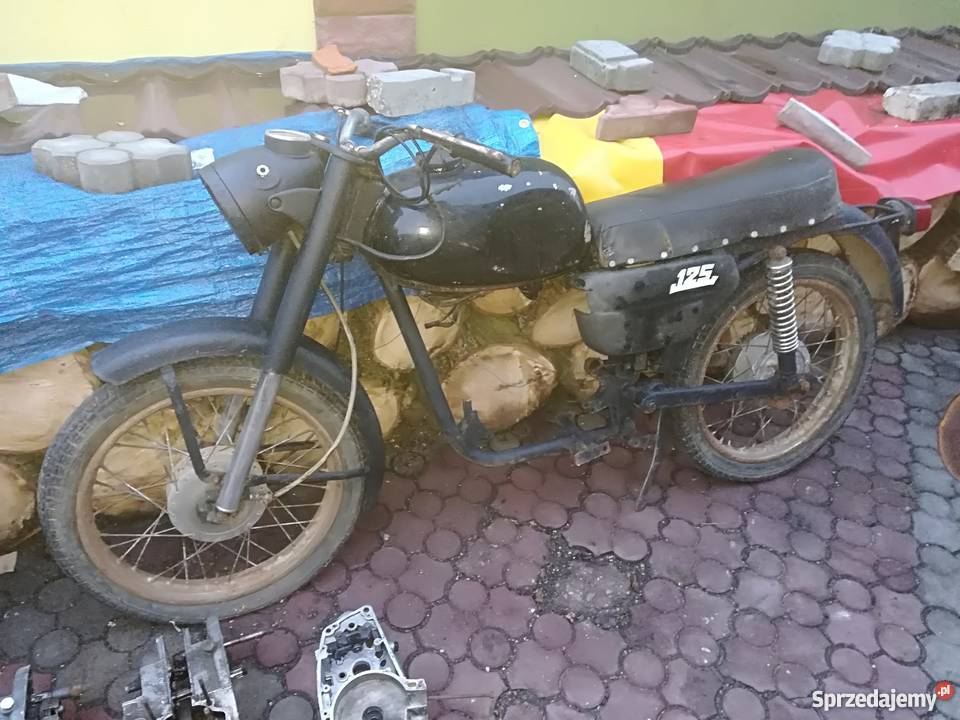 2x wsk 125 części benzyna Nowy Dwór Mazowiecki