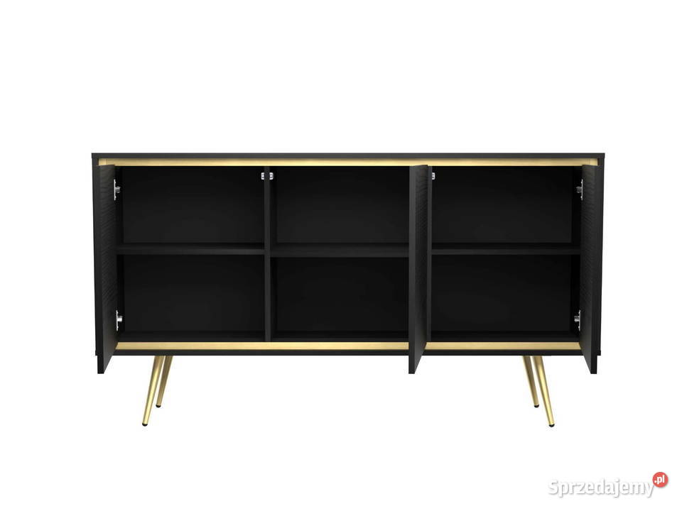 Komoda Tori 150 czarna kaszmir Wieruszów