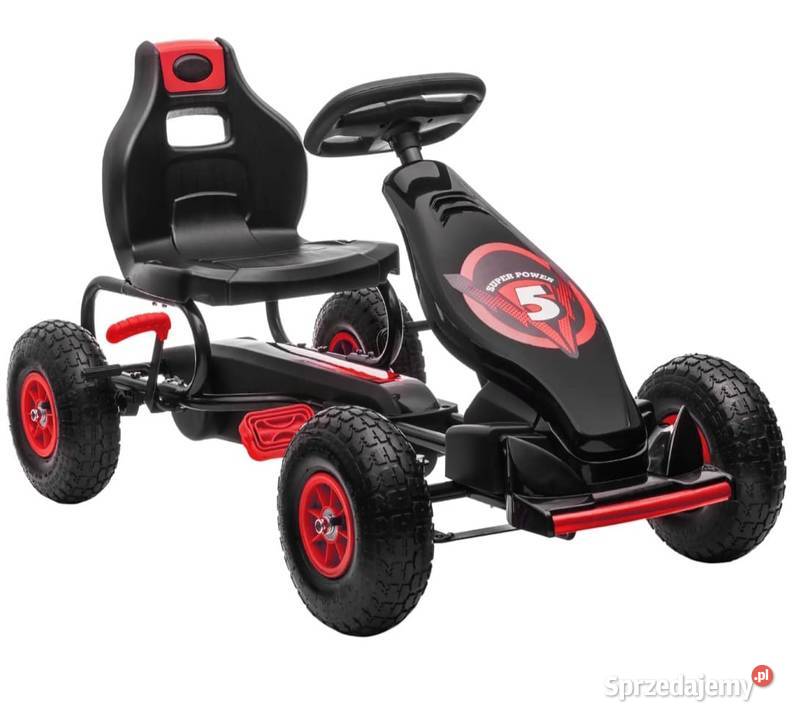 Gokart na pedały czerwony Dla Dziecka pomorskie