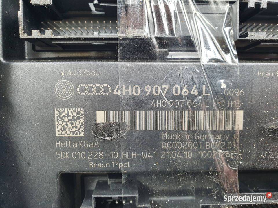 MODUŁ AUDI A8 D4 4H0907064L Lipno