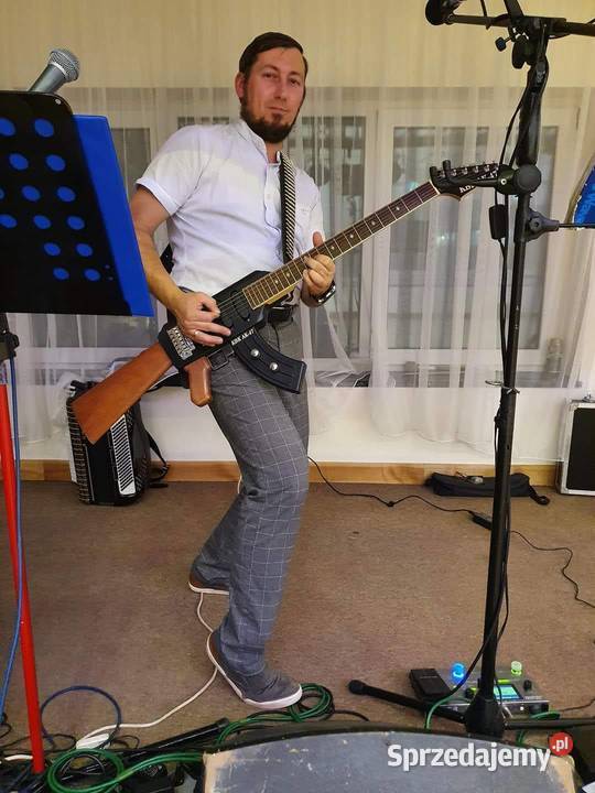 GITARA ELEKTRYCZNA KARABIN KBK AK 47 LUTNICZA Ropczyce