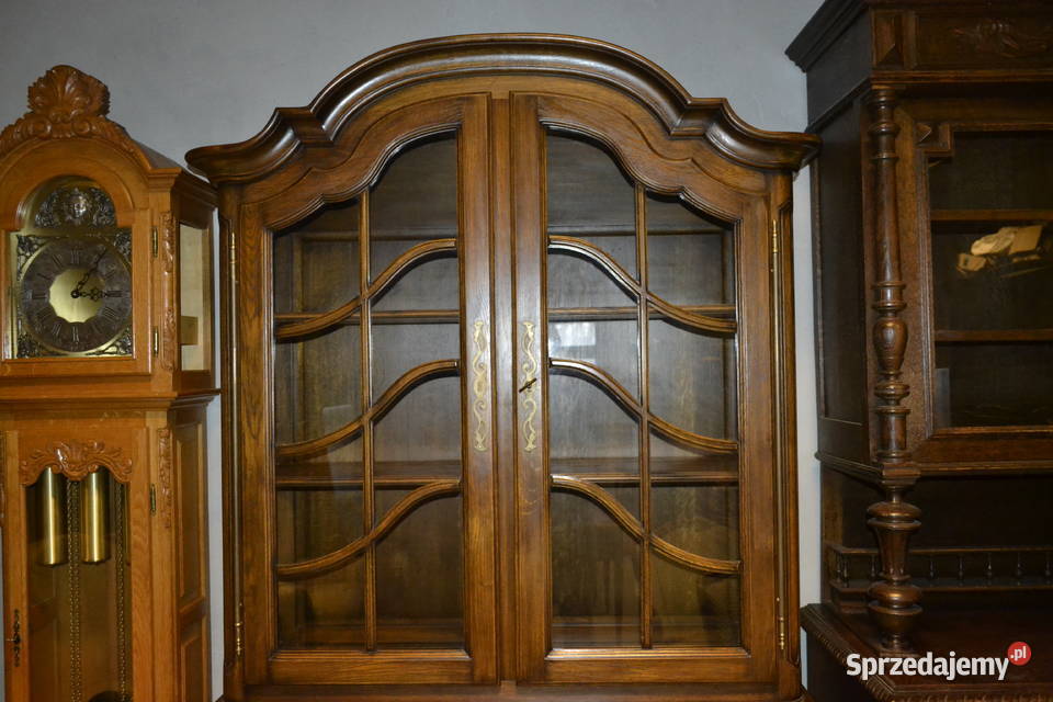 kredens stylowy lity dąb Będzin