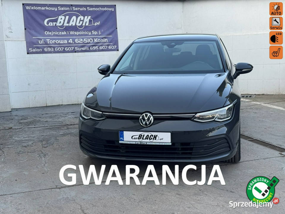 Volkswagen Golf Pisemna Gwarancja 12 miesięcy aluminiowe felgi Konin