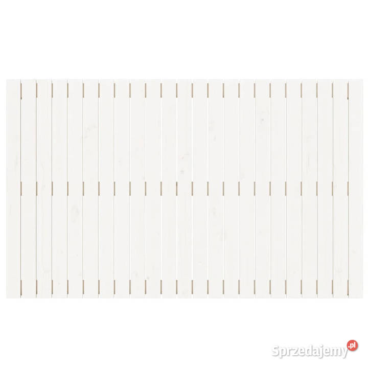 Wezgłowie łóżka białe 147x3x90 lite drewno mazowieckie Warszawa sprzedam