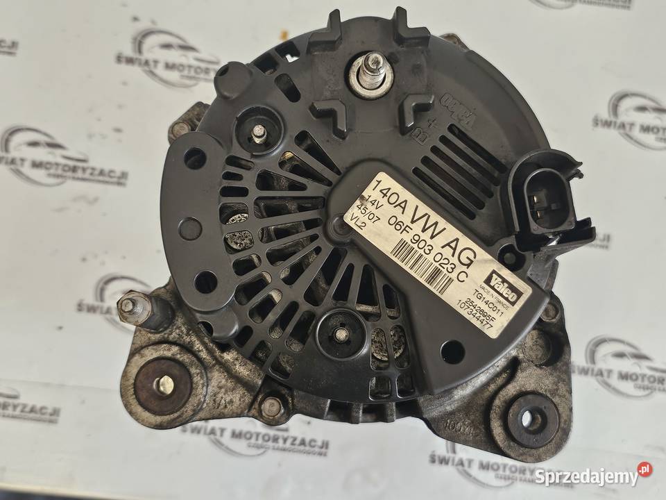 AUDI VW SKODA 20 TDI BMN BMR 170 08r alternator Kielce sprzedam