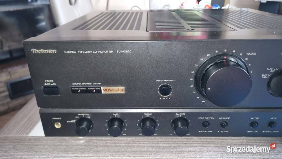 Wzmacniacz Technics SUVX820 MOS Class AA Made in łódzkie Warta