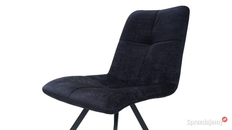 Krzesło DYLAN Czarna tkanina Polski Produkt Gliwice