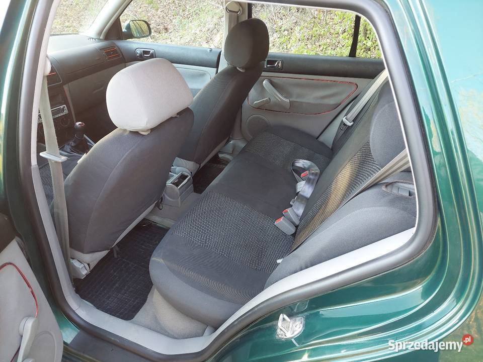 Volkswagen Golf IV 14 16V Klima Niski Przebieg zielony Sucha Beskidzka