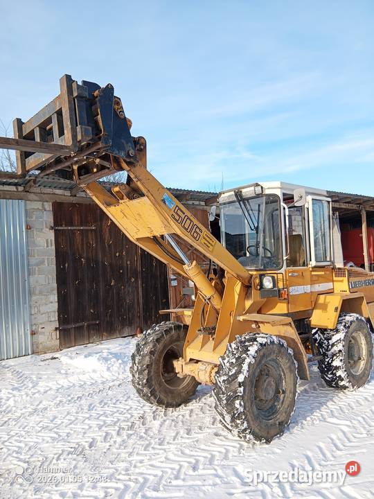 Ładowarka przegubowa Liebher Ładowacze czołowe Serokomla