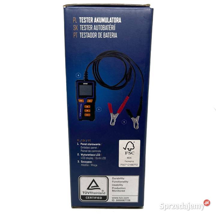 Niteo Tester Akumulatora CE120355 warmińsko-mazurskie Elbląg