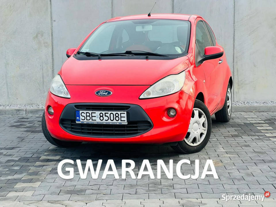 Ford KA 12 benz klima Gwarancja II 2008 immobilizer śląskie Mikołów sprzedam