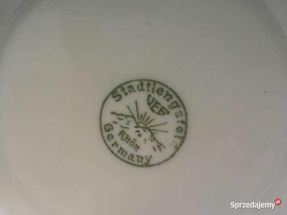 Piękny Porcelanowy Wazon Stadtlengsfeld Felda Raszków