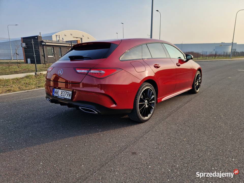 Mercedes CLA 250e 218 HybridPlugin Przebieg 77 mazowieckie Nadma