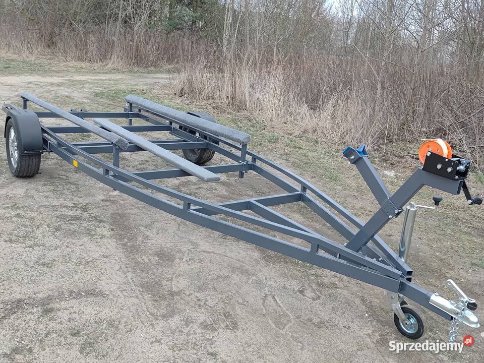 Przyczepa podłodziowa portowa jednoosiowa 6m Wyszków sprzedam