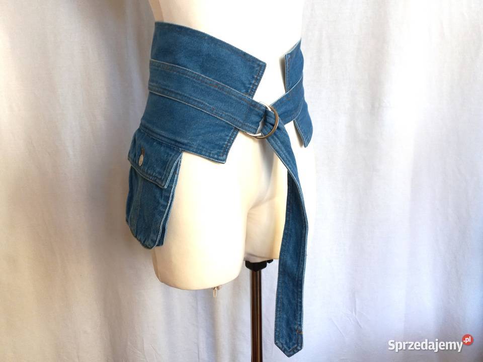 Pasek damski Kieszonka jeans niebieski Zara NOWE sprzedam