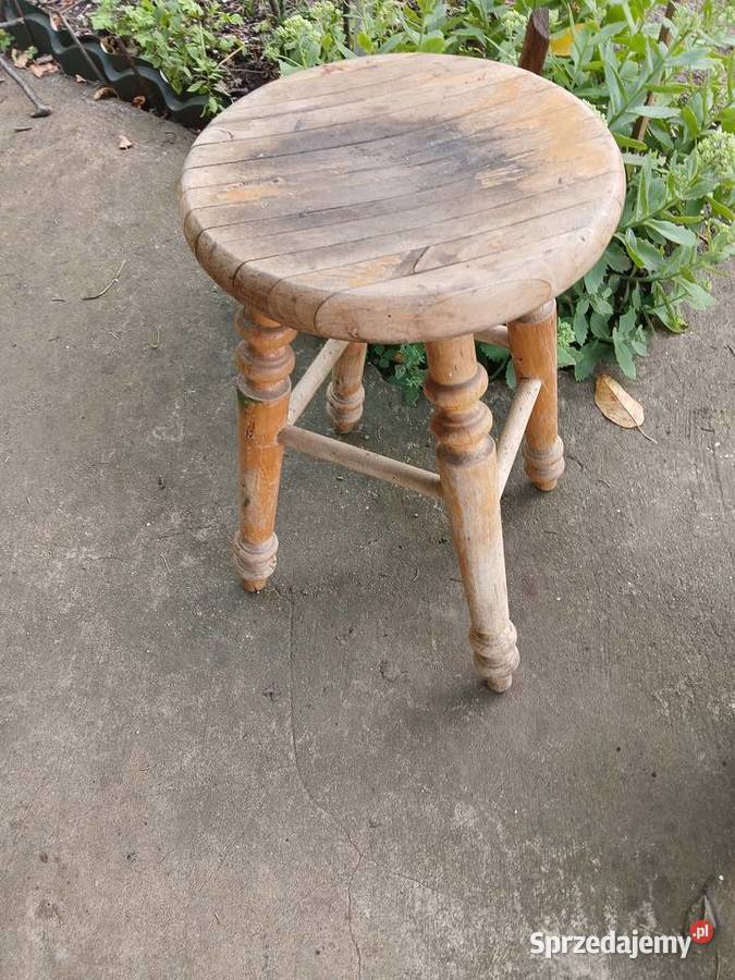 Taborety drewniane do renowacji mazowieckie Warszawa