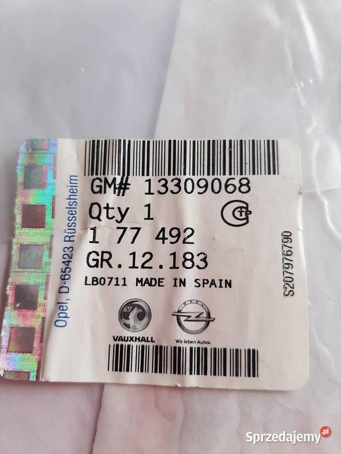 EMBLEMATZNACZEK OPEL INSYGNIA 13309068 lubuskie Świechocin