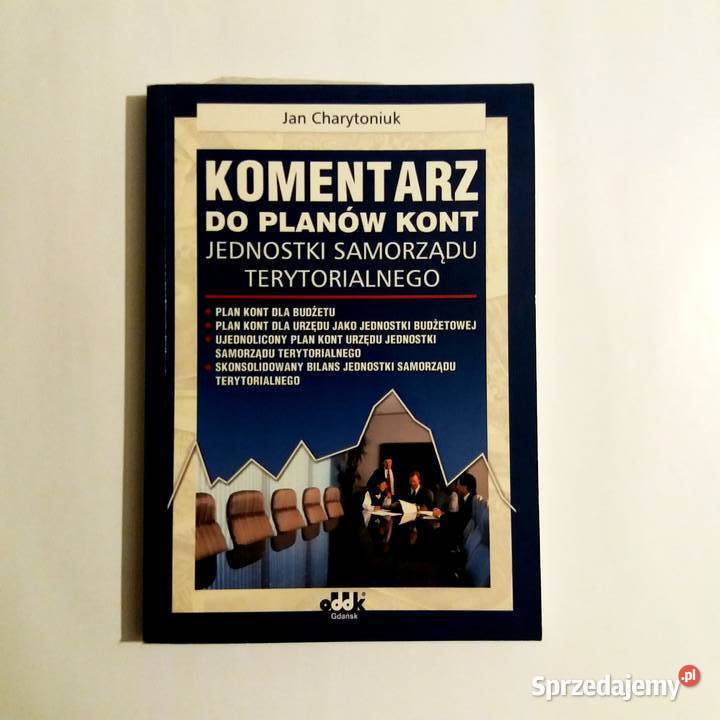 Jan Charytoniuk Komentarz do planów kont Książki naukowe i popularnonaukowe Łódź