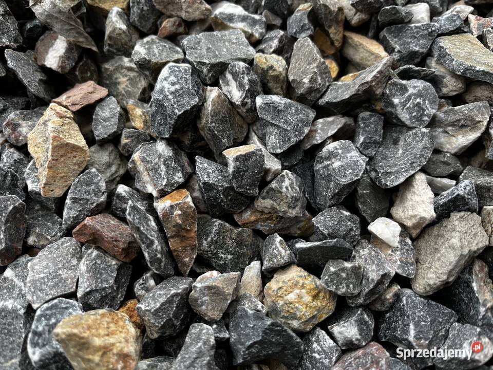 Grys Grafito Kamień Czarny Bazaltowy Kostka Jaworzno