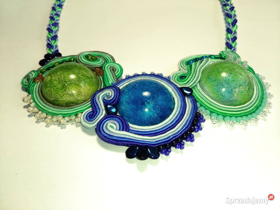 NASZYJNIK Z ŻYWICĄ SUTASZ Zegarki i Biżuteria Warszawa