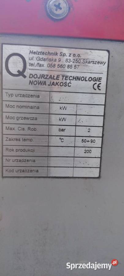 Piec Haiztehnik 25kw Złocieniec sprzedam