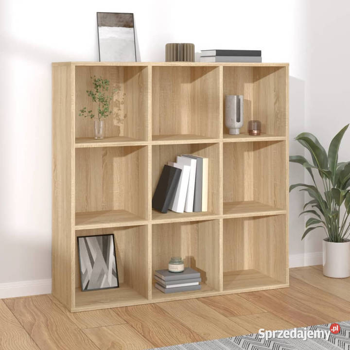 Regał na książki dąb sonoma 98x29x975 WM801128 Warszawa sprzedam