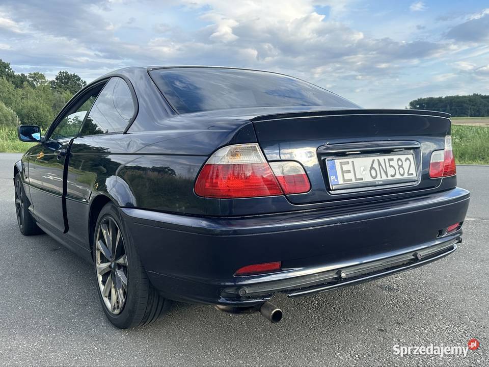 BMW 318ci coupe xenon sprawna klimagrzane fotele Niemodlin