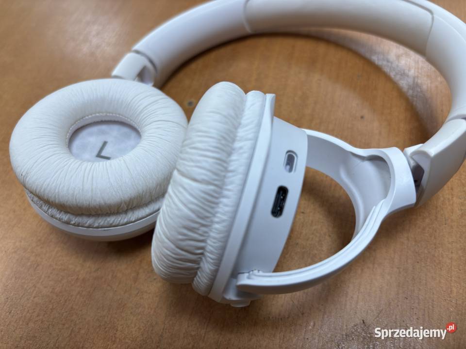 Słuchawki JBL Tune 510BT Białe Pure Bass Elbląg