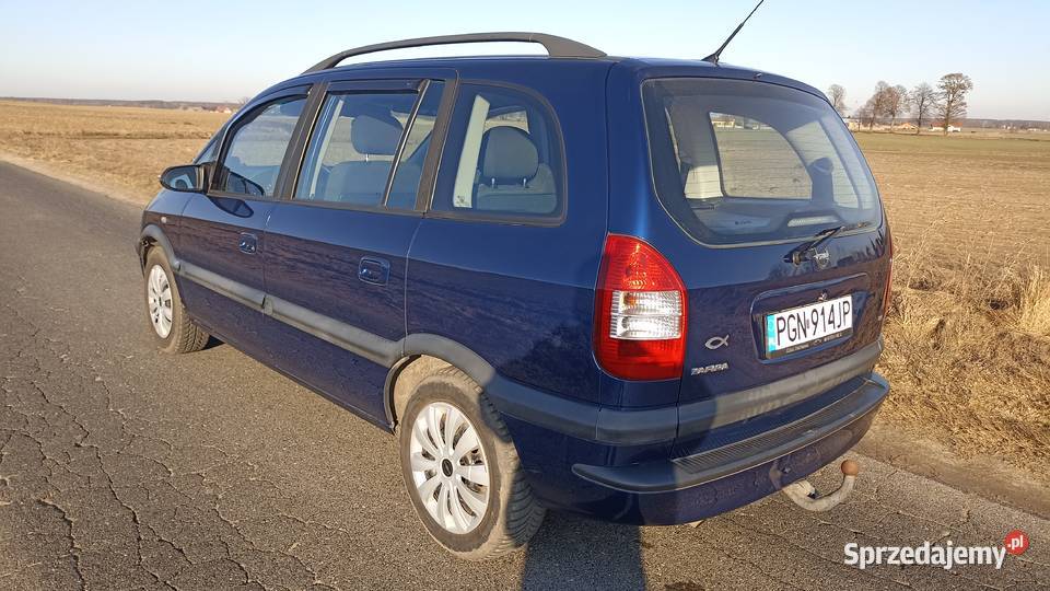 Opel ZafiraBenzGaz 18 125 262000km Gniezno