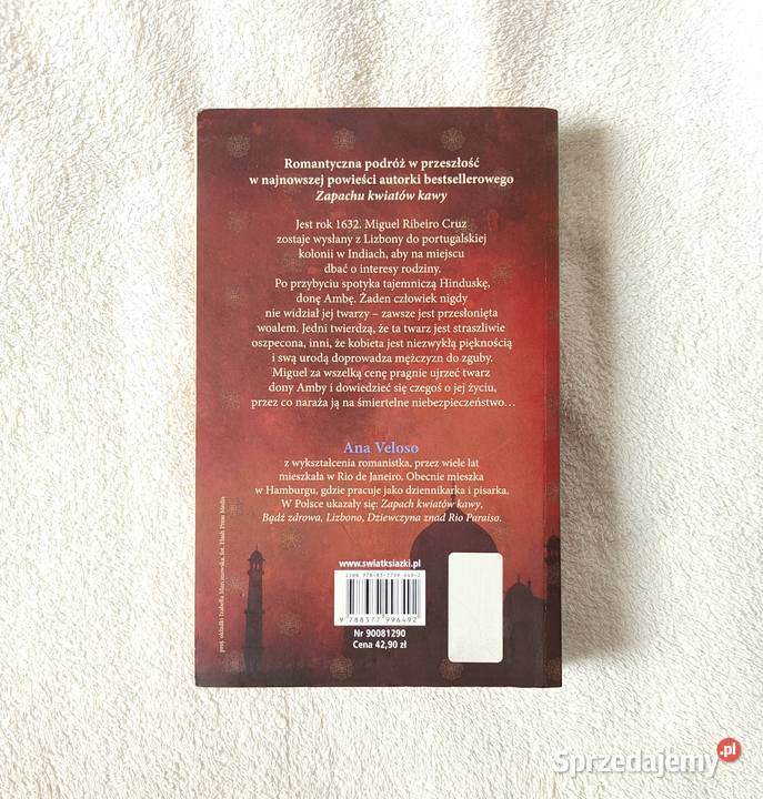 Książka Woal Ana Veloso Indie Romans Szczecin