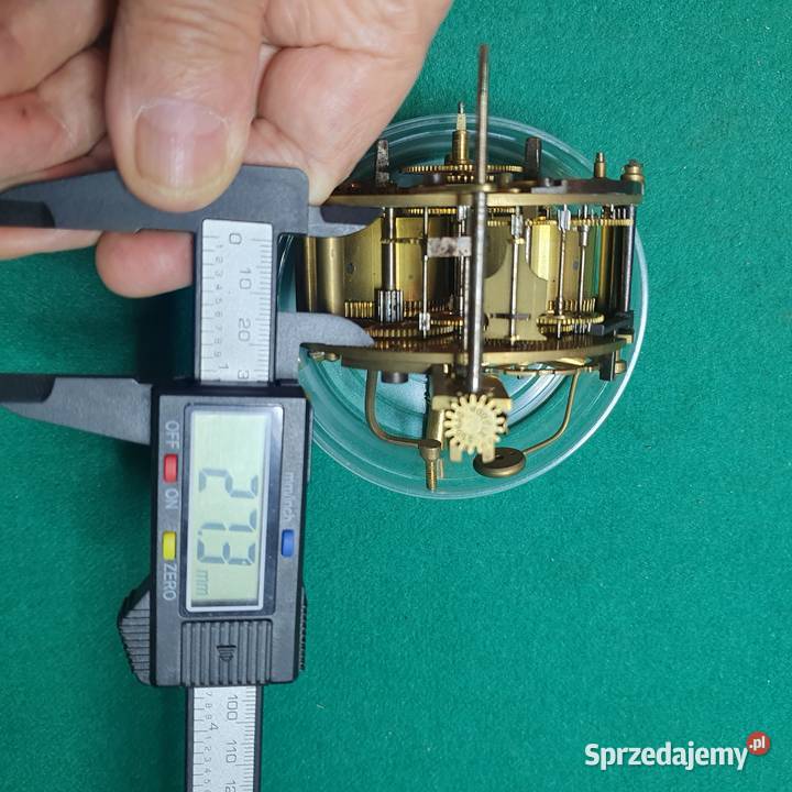 Sprawny mechanizm do zegara Francuskiego 4 Antyki Wrocław