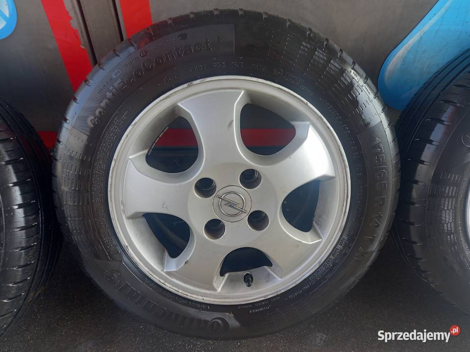 FELGI ALUMINIOWE GM OPEL R14 512Jx14 ET49 Opony Koła i felgi Gliwice