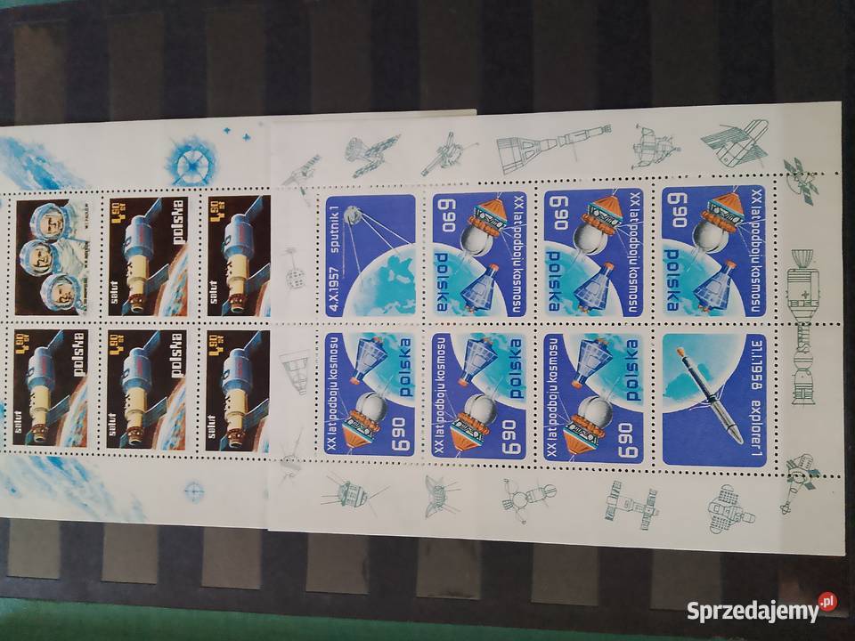 2 Klasery pełne znaczków PRL Słupsk sprzedam