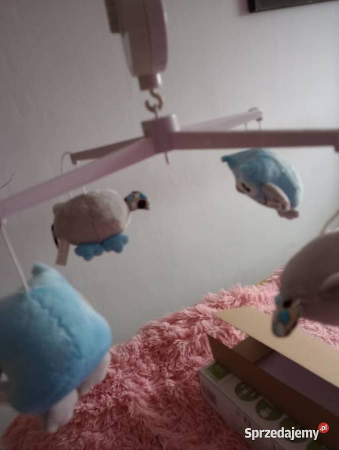 Karuzela pluszowa Sowa 4Baby Dla niemowląt Szczecin sprzedam