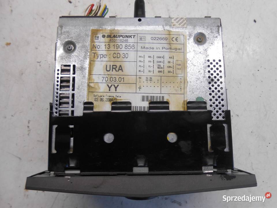 RADIO CD OPEL ASTRA III H 13190856 7644221310