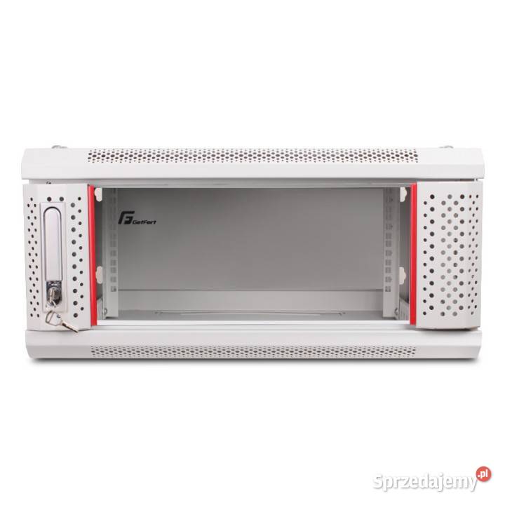 Szafa Rack Getfort 19 4U 600x450 wisząca szara Knurów