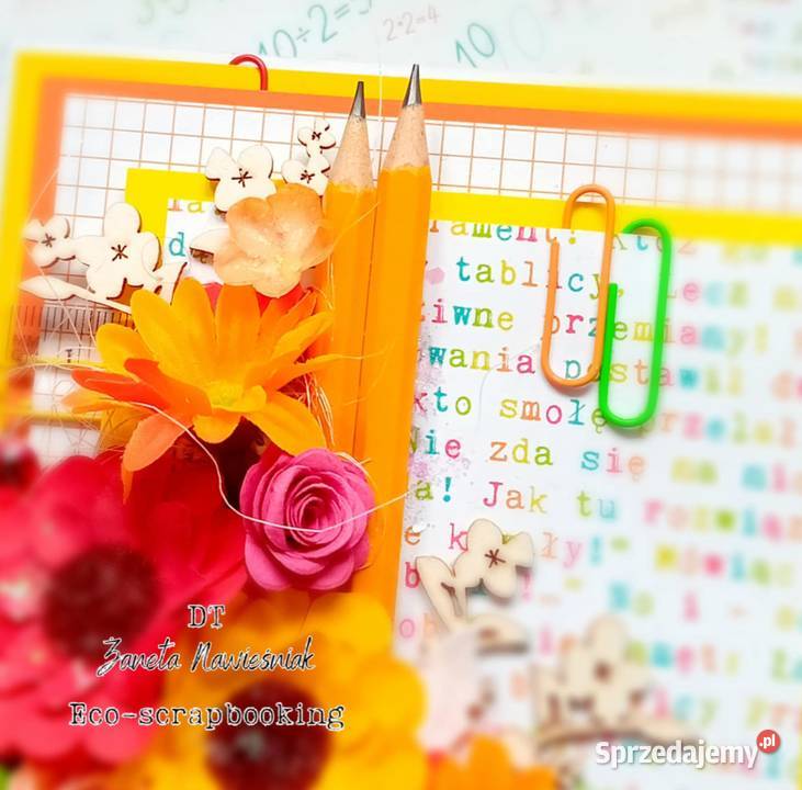 Dzień Nauczyciela kartka podziękowanie Mszana Dolna sprzedam