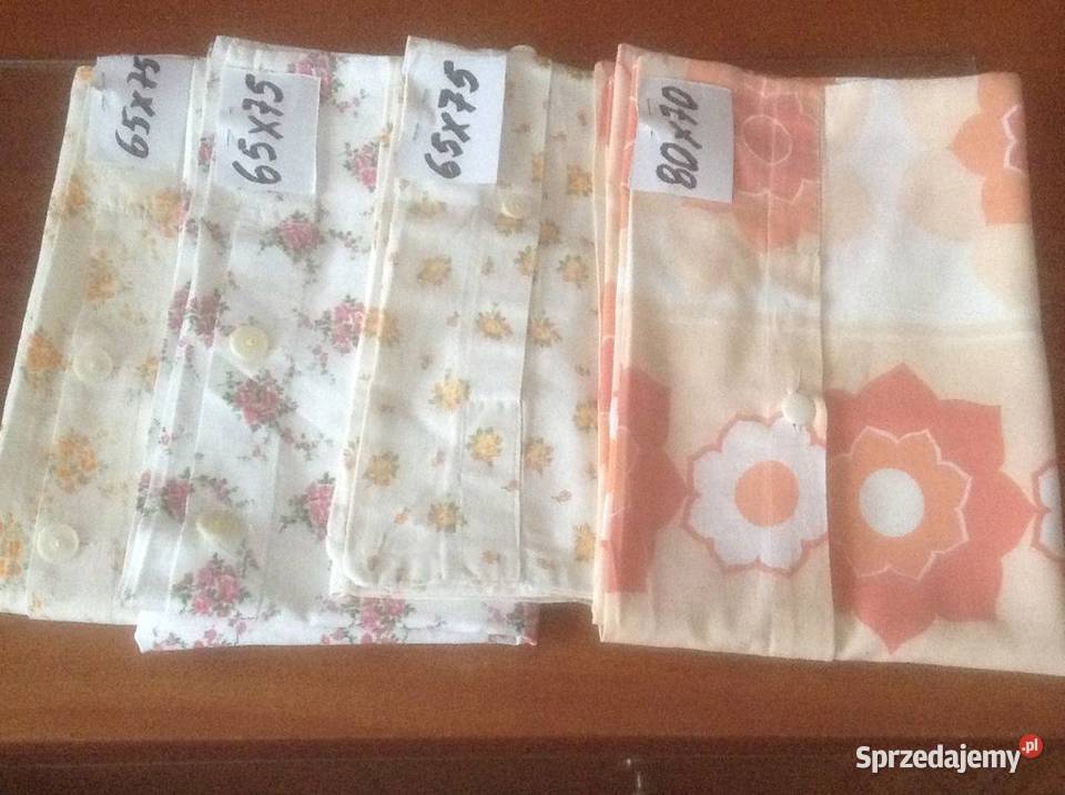 Zestaw 4 poszewek na poduszki 100 bawełna Opole