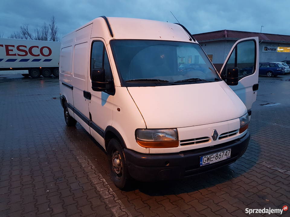 Renault Master 28 dti świeże opłaty Nowy Dwór Gdański