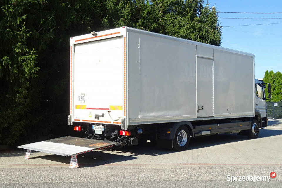 Mercedes Atego 1218 Euro 6 272 kontener 18p Rok produkcji 2018 mazowieckie Góra Kalwaria